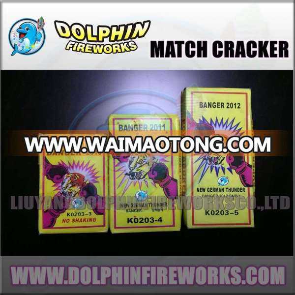 HOT CHEAP PRICE MATCH CRACKER FIREWORKS k0203-4